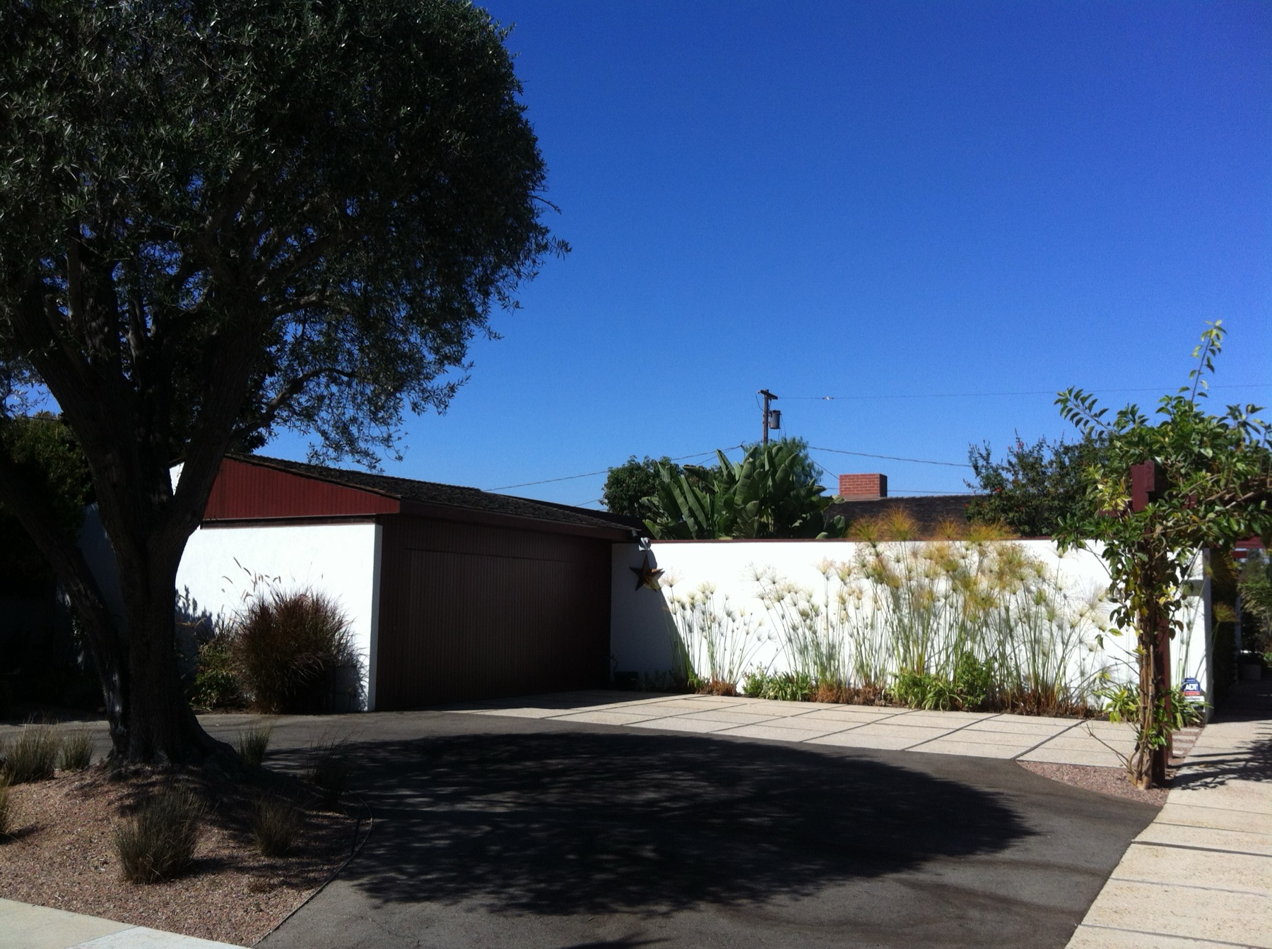 The 1952 Richard Neutra-designed Moore House, a mid-century modern home in Park Estates, Long Beach